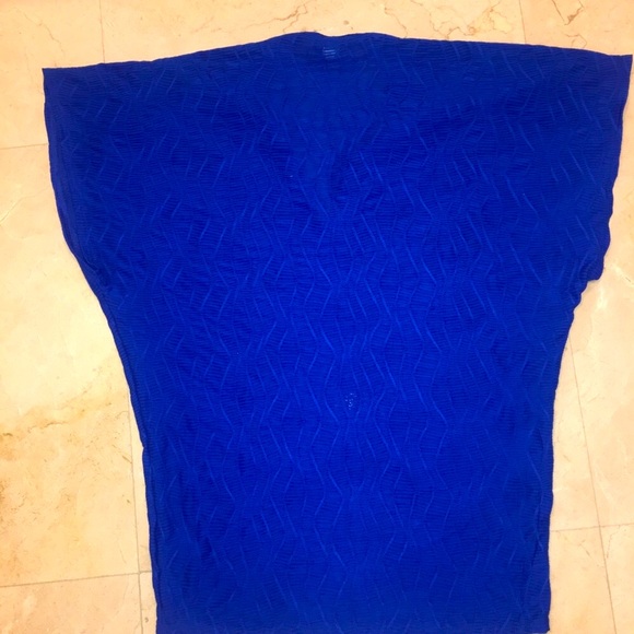 Jordan Taylor Royal Blue Swim Coverup Size Large - Picture 3 of 3